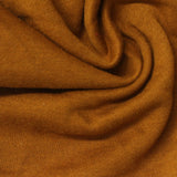 Brushed Polyester Cotton French Terry Fabric, 250 gsm, 180 cm — Orange — photo 2