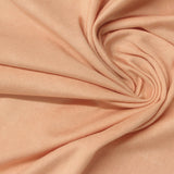 Brushed Polyester Stretch Milk Silk Knit Fabric, 160 gsm, 160 cm — Beige — photo 2