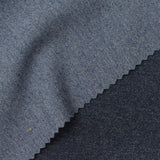 Dark Blue Marl Ponte Knit, Poly-Viscose — photo 2