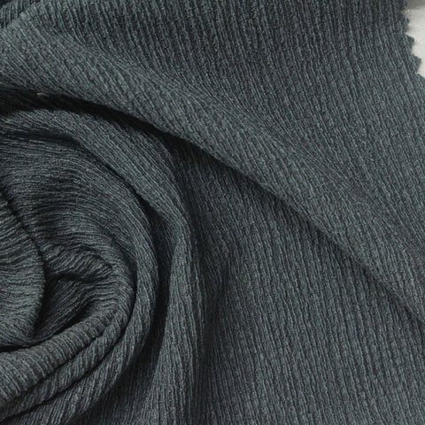 Jacquard Polyester Stretch Warp Knit Fabric, 120 gsm, 145 cm — Navy