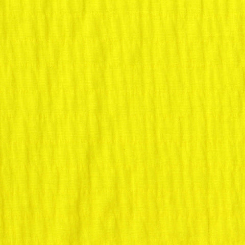 Polyester Stretch Crepe Fabric, 190 gsm, 145 cm — Yellow