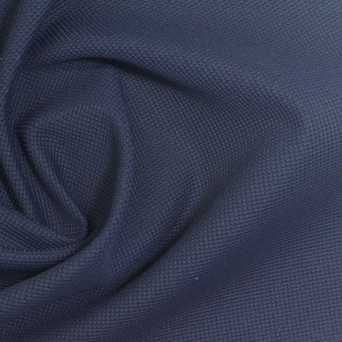 Nylon Stretch Rib Knit Fabric, 220 gsm, 160 cm — Navy