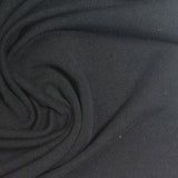 Tencel Lyocell Stretch French Terry Fabric, 268 gsm, 166 cm — Black — photo 2