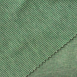 Green Heathered-Marl Rib Knit, Poly-Cotton — photo 2