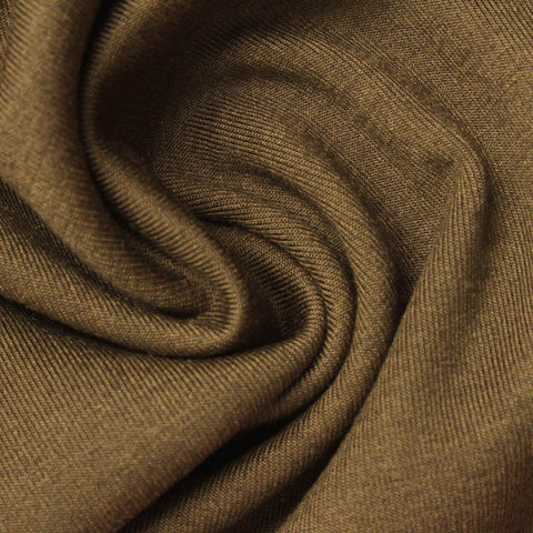 Brown Heather Knit, Poly-Viscose