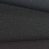 Polyester Viscose Stretch Scuba Knit Fabric, 320 gsm, 160 cm — Black — photo 2