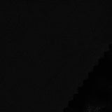 Polyester Stretch Rib Knit Fabric, 250 gsm, 155 cm — Black — photo 2