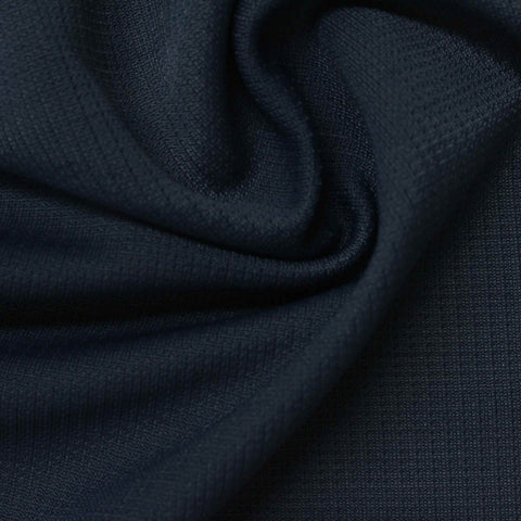 Polyester Stretch Mesh Fabric, 162 gsm, 160 cm — Navy