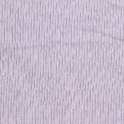 Polyester Viscose Stretch Rib Knit Fabric, 220 gsm, 240 cm — Purple