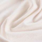 Polyester Stretch Interlock Knit Fabric, 248 gsm — White — photo 2