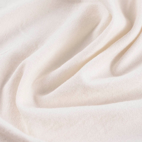 Polyester Stretch Interlock Knit Fabric, 248 gsm — White