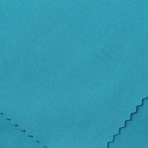 Nylon Stretch Interlock Knit Fabric, 230 gsm, 150 cm — Blue