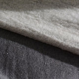Brushed 100% Viscose French Terry Fabric, 220 gsm — White — photo 2