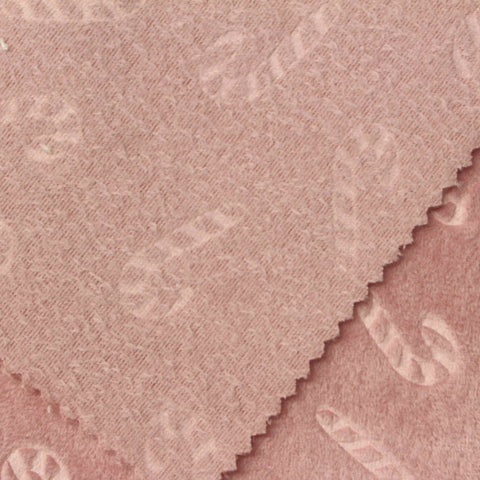 Pink Tone-on-Tone Jacquard, Polyester, 220 gsm