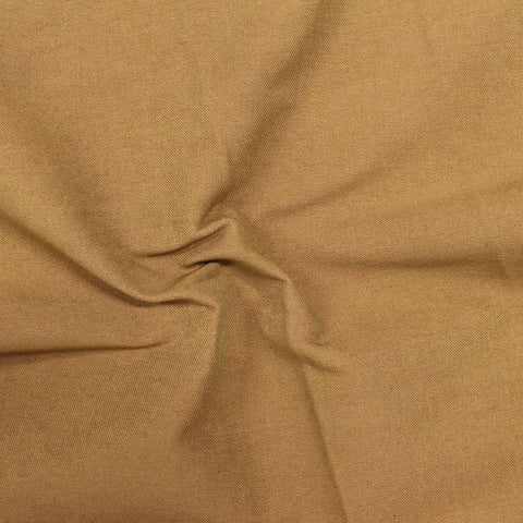 Viscose Nylon Stretch Bengaline Fabric, 273 gsm — Khaki, ref EF-213317