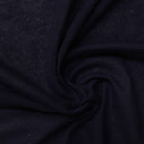 Polyester Stretch Jersey Knit Fabric, 92 gsm, 165 cm — Black — photo 2