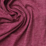 Magenta Marl Jersey Knit, Poly-Viscose — photo 2