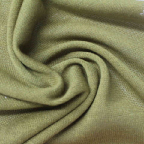 Chunky Knit Fabric, 151 gsm, 175 cm — Khaki