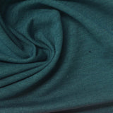 Polyester Viscose Stretch French Terry Fabric, 190 gsm, 160 cm — Green — photo 2