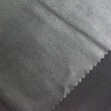 Polyester Stretch Milk Silk Knit Fabric, 220 gsm, 148 cm — Black — photo 2