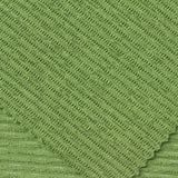 Heathered Green Marl Jersey Knit, Polyester — photo 2
