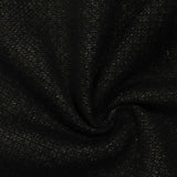 Black Marl Rib Knit, Polyester — photo 2