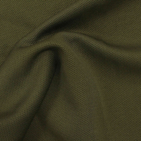 Polyester Stretch Knit Fabric, 268 gsm, 160 cm — Green