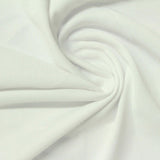 100% Polyester Jersey Knit Fabric, 177 gsm, 181 cm — White — photo 2