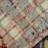 Black Plaid Knit, Polyester — photo 2