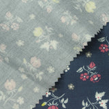 Pink Floral Woven, Viscose — photo 2