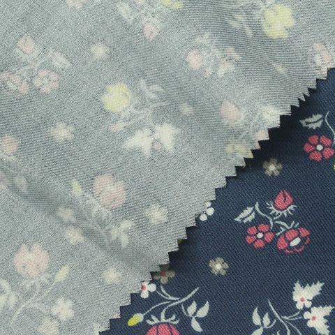 Pink Floral Woven, Viscose, 180 gsm