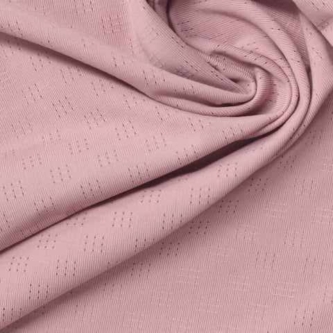 Pink Square Jersey Knit, Nylon