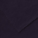 Polyester Stretch Rib Knit Fabric, 253 gsm, 120 cm — Navy — photo 2