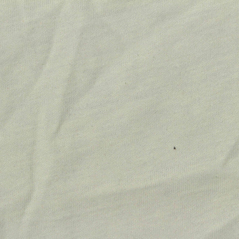 100% Cotton Jersey Knit Fabric, 135 gsm, 170 cm — White
