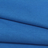 Brushed Polyester Cotton Stretch Knit Fabric, 300 gsm, 155 cm — Blue — photo 2