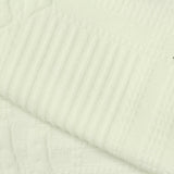 Cream Tone-on-Tone Jacquard, Polyester — photo 2