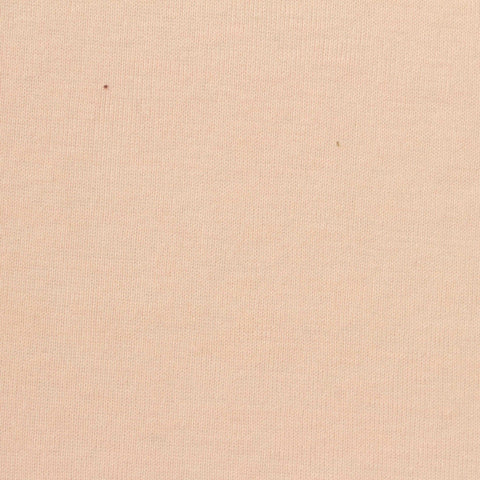 Polyester Cotton Rib Knit Fabric, 154 gsm, 200 cm — Beige