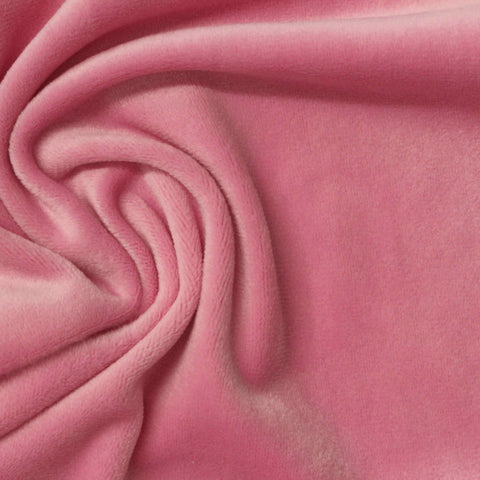 Polyester Stretch Warp Knit Fabric, 280 gsm, 160 cm — Pink