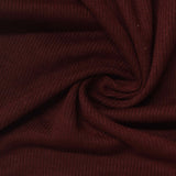 Polyester Stretch Rib Knit Fabric, 265 gsm, 120 cm — Red — photo 2