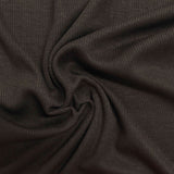 Dark Brown Marl Rib Knit, Viscose — photo 2