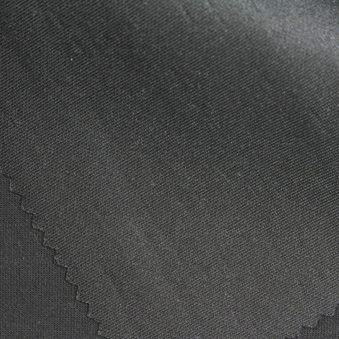 Polyester Viscose Stretch Scuba Knit Fabric, 280 gsm, 164 cm — Grey