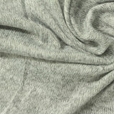 Heather Grey Marl Jersey Knit, Polyester — photo 2