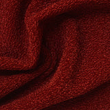 Polyester Metallic Stretch Crepe Fabric, 160 gsm, 150 cm — Red — photo 2