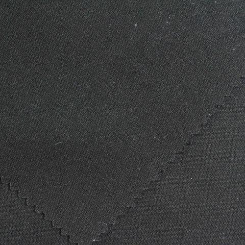 Velvet Fabric, 500 gsm, 185 cm — Black