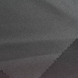 Washed Viscose Polyester Stretch Scuba Knit Fabric, 350 gsm, 163 cm — Black — photo 2