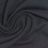 Polyester Viscose Stretch French Terry Fabric, 210 gsm, 165 cm — Navy — photo 2