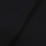 Polyester Stretch Scuba Knit Fabric, 364 gsm — Black — photo 2