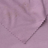 Polyester Viscose Stretch Rib Knit Fabric, 230 gsm — Purple — photo 2