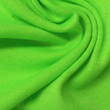 Polyester Stretch Rib Knit Fabric, 190 gsm, 175 cm — Green — photo 2