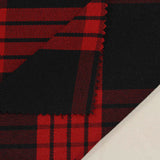 Red Plaid Woven, Poly-Cotton, 195 gsm, 147 cm, ref EF-206146 — photo 2